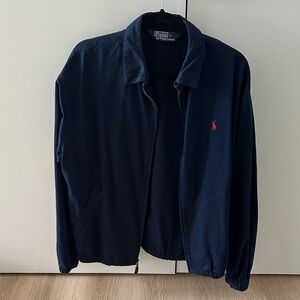 Polo by Ralph Lauren Navy Jacket with Red Logo